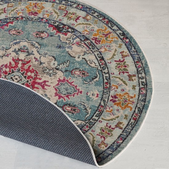 Rug (120 x 120) Woopamuk495 Turquoise Conceptum Hypnose Rug (120 x 120) Woopamuk495 Turquoise