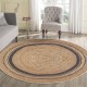 Rug (140 x 140) Woopamuk510 Cream
