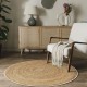 Rug (90 x 90) Woopamuk521 Cream