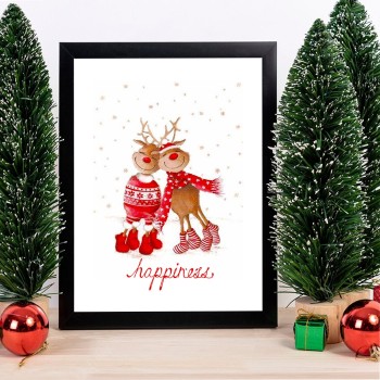 Decorative Framed MDF Painting SC7436501193188 Multicolor