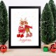 Wallxpert Decorative Framed MDF Painting SC7436501193188 Multicolor