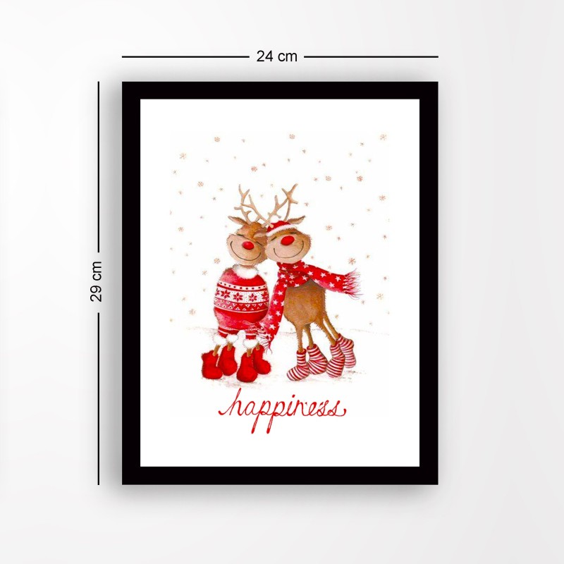 Wallxpert Decorative Framed MDF Painting SC7436501193188 Multicolor