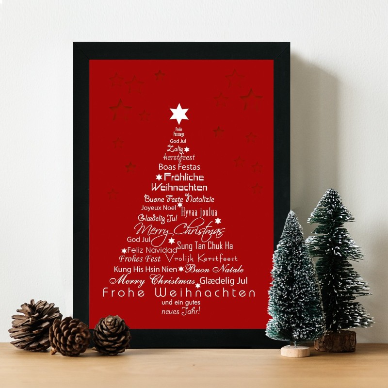 Decorative Framed MDF Painting SC7436501593551 Multicolor