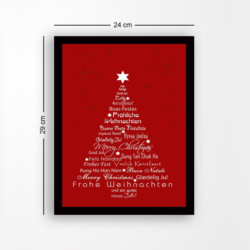 Decorative Framed MDF Painting SC7436501593551 Multicolor