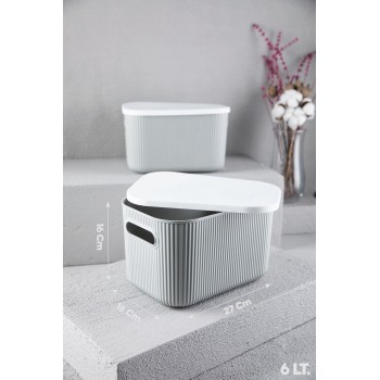 Storage Box LVA-331-3 Grey