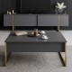 TV Stand Luxe - Anthracite, Gold Anthracite
Gold Hanah Home TV Stand Luxe - Anthracite, Gold Anthracite
Gold