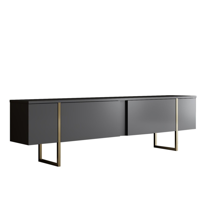 Hanah Home TV Stand Luxe - Anthracite, Gold Anthracite
Gold