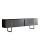 TV Stand Luxe - Anthracite, Gold Anthracite
Gold Hanah Home TV Stand Luxe - Anthracite, Gold Anthracite
Gold
