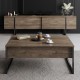 Έπιπλο Τηλεόρασης - Luxe - Χρώμα Καρυδί Μαύρο - 180x30x50εκ Έπιπλο Τηλεόρασης - Luxe - Χρώμα Καρυδί Μαύρο - 180x30x50εκ