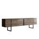 Έπιπλο Τηλεόρασης - Luxe - Χρώμα Καρυδί Μαύρο - 180x30x50εκ Έπιπλο Τηλεόρασης - Luxe - Χρώμα Καρυδί Μαύρο - 180x30x50εκ
