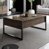Hanah Home Coffee Table Luxe - Walnut, Black Walnut
Black