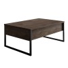 Hanah Home Coffee Table Luxe - Walnut, Black Walnut
Black