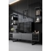 TV Unit Black Line - Anthracite, Black Anthracite
Black
