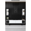 TV Unit Black Line - White, Black White
Black