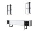 TV Unit Black Line - White, Black White
Black TV Unit Black Line - White, Black White
Black