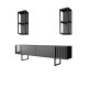 TV Unit Chrome Line - Anthracite, Black Anthracite
Black Hanah Home TV Unit Chrome Line - Anthracite, Black Anthracite
Black