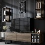 TV Unit Chrome Line - Walnut, Black Walnut
Black