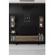 TV Unit Chrome Line - Walnut, Black Walnut
Black TV Unit Chrome Line - Walnut, Black Walnut
Black