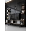 TV Unit Chrome Line - Walnut, Black Walnut
Black