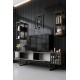 TV Unit Chrome Line - Walnut, Black Walnut
Black TV Unit Chrome Line - Walnut, Black Walnut
Black