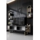 TV Unit Gold Line - Anthracite, Black Anthracite
Black Hanah Home TV Unit Gold Line - Anthracite, Black Anthracite
Black