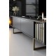 TV Unit Gold Line - Anthracite, Black Anthracite
Black Hanah Home TV Unit Gold Line - Anthracite, Black Anthracite
Black