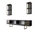 TV Unit Gold Line - Anthracite, Black Anthracite
Black Hanah Home TV Unit Gold Line - Anthracite, Black Anthracite
Black