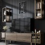 TV Unit Gold Line - Walnut, Black Walnut
Black