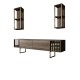 TV Unit Gold Line - Walnut, Black Walnut
Black