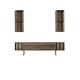 TV Unit Gold Line - Walnut, Black Walnut
Black