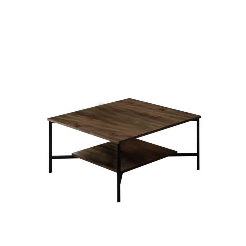 Coffee Table Black Line - Walnut, Black Walnut
Black