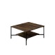 Coffee Table Black Line - Walnut, Black Walnut
Black