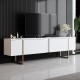 Σύνθεση Σαλονιού 2τμχ - Luxe Set - Χρώμα Λευκό, Χρυσό Σύνθεση Σαλονιού 2τμχ - Luxe Set - Χρώμα Λευκό, Χρυσό