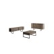 Μπουφές Luxe 160x80x35cm - Καρυδί Μαύρο Μπουφές Luxe 160x80x35cm - Καρυδί Μαύρο