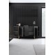 Μπουφές Luxe 160x80x35 - Ανθρακί Χρυσό Μπουφές Luxe 160x80x35 - Ανθρακί Χρυσό