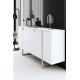Μπουφές Luxe - 160x80x35 Λευκό Χρυσό Μπουφές Luxe - 160x80x35 Λευκό Χρυσό