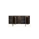 Μπουφές Luxe 160x80x35cm - Καρυδί Χρυσό Μπουφές Luxe 160x80x35cm - Καρυδί Χρυσό