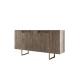 Μπουφές Luxe 160x80x35cm - Καρυδί Χρυσό Μπουφές Luxe 160x80x35cm - Καρυδί Χρυσό
