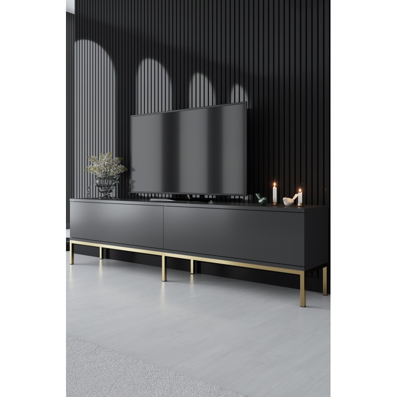 TV Stand Lord - Anthracite, Gold Anthracite
Gold