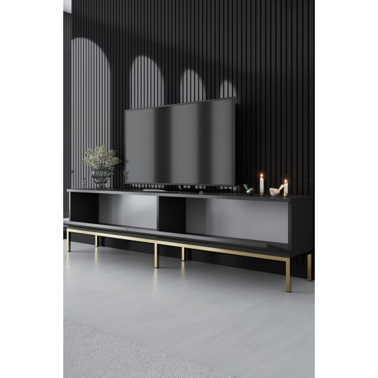 TV Stand Lord - Anthracite, Gold Anthracite
Gold TV Stand Lord - Anthracite, Gold Anthracite
Gold