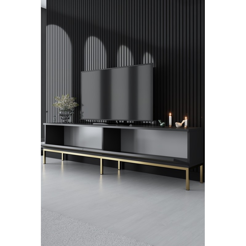 TV Stand Lord - Anthracite, Gold Anthracite
Gold