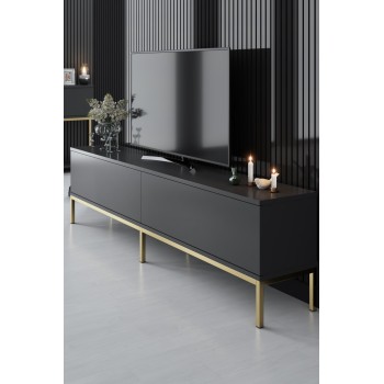 TV Stand Lord - Anthracite, Gold Anthracite
Gold