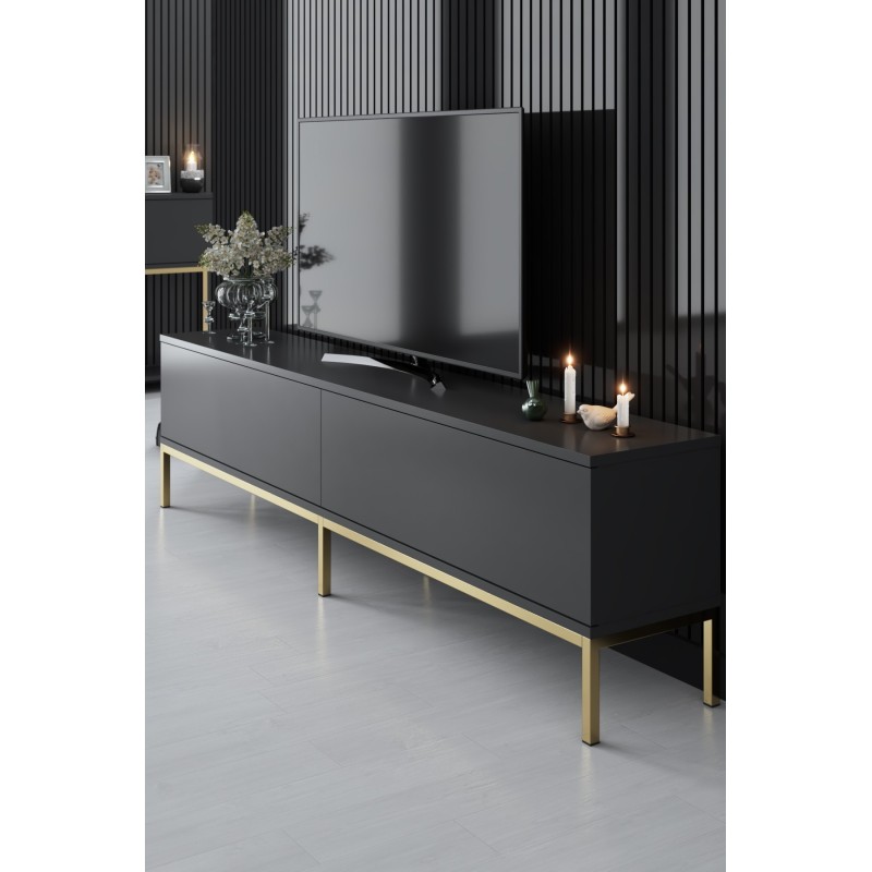 TV Stand Lord - Anthracite, Gold Anthracite
Gold