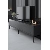Έπιπλο Τηλεόρασης  Lord - Χρώμα Ανθρακί Μαύρο -180x30x47εκ