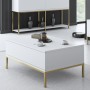 Coffee Table Lord - White, Gold White
Gold