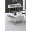Coffee Table Lord - White, Gold White
Gold