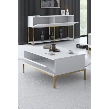 Coffee Table Lord - White, Gold White
Gold