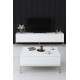 Coffee Table Lord - White, Gold White
Gold