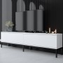 TV Stand Lord - Black, White Black
White