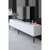TV Stand Lord - Black, White Black
White